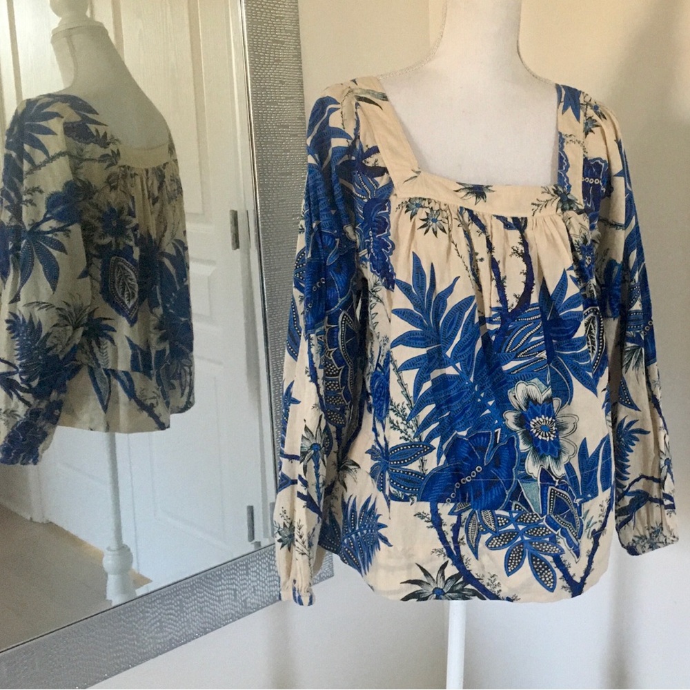 Elie Tahari cotton Blouse - Picture 3 of 9